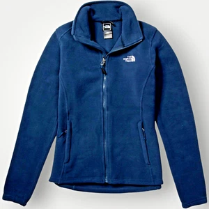 The North Face Women's Size M Dark Teal Osito Polartec Zip Fleece Jacket - Picture 1 of 16