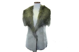 Cremieux Women's Stella, Suede Glitz and Glam Vest - Picture 1 of 6