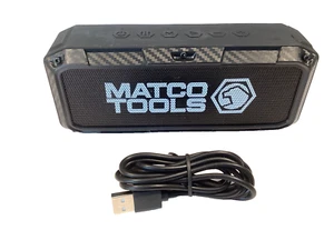 Altavoz Bluetooth Matco Tools MTCIMPSPKR Negro Magnético Impacto Impermeable BONITO - Imagen 1 de 9