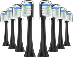 8X Soocas X3 X1 3D Electric Zahnbürstenköpfe mit Kappe für Xiaomi Mijia Sonic - Bild 1 von 11