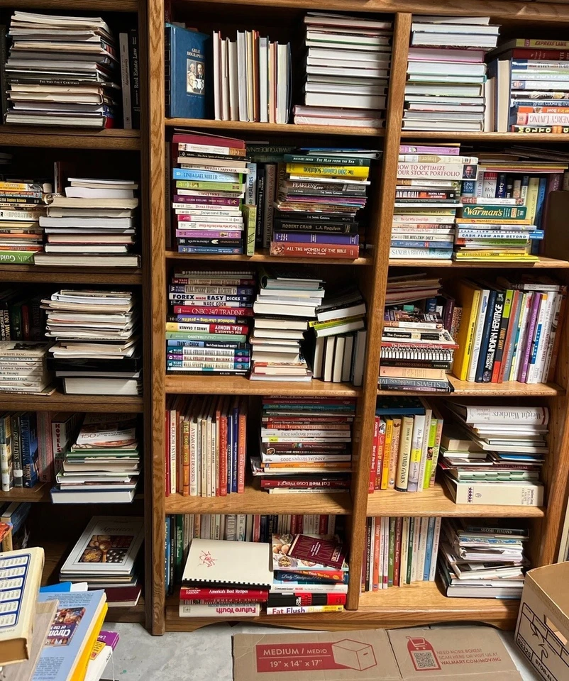 Books by Genre 10~Pound BOOKs Lot Sorted Fiction/Nonfiction Foto 1 de 1