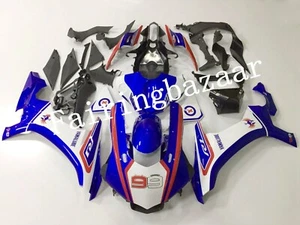 Fit for YZF R1 2015-2017 Blue White Red ABS Injection Mold Bodywork Fairing Kit - Picture 1 of 10