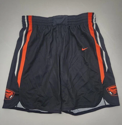 NIKE Womens Oregon State Beavers Basketball Shorts | Black Medium 868028 NWT Cover