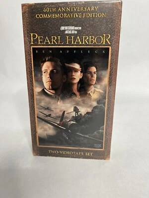 Pearl Harbor (VHS, 2001, 2-Tape Set, Pan  Scan 60th Anniversary Commemorative... - Image 1 of 4