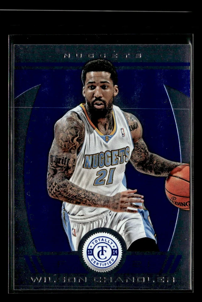 Wilson Chandler 2013-14 Panini Totally Certified #190 Blue /49 Denver Nuggets - Image 1 of 2