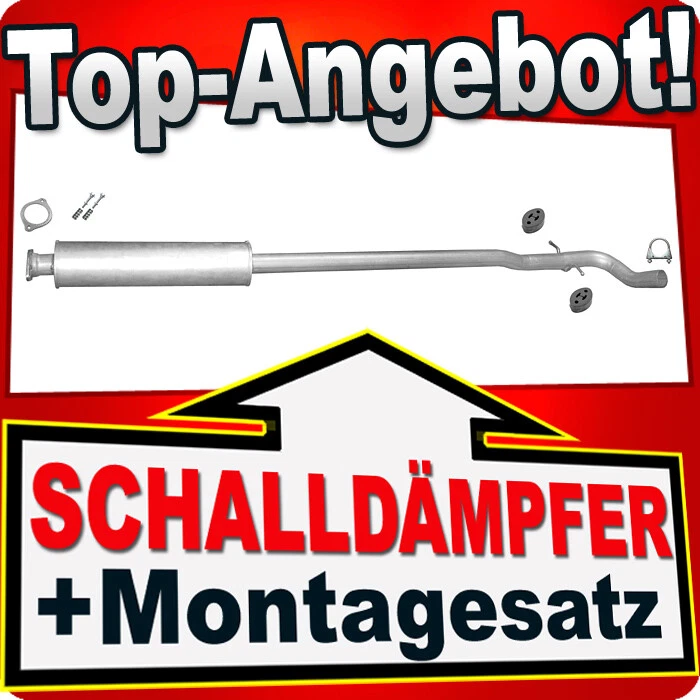 Silencieux central VOLVO S60 I à partir de 11.00 140ch et 170ch échappement p... - Photo 1/1