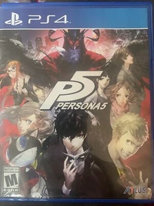 Persona 5 PlayStation 4 PS4 -2017. Buen estado, estuche y disco. - Imagen 1 de 3