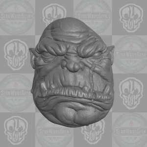 Sarqindi Bruto Ogro cabeza personalizada para figuras de acción 1:6 y 1:10 y 1:12 y 1:18 - Imagen 1 de 1