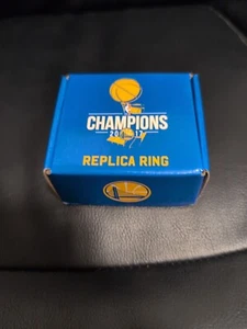 2017 NBA 5X Champions Replica Ring Golden State Warriors Basketball Team New Box - Picture 1 of 2