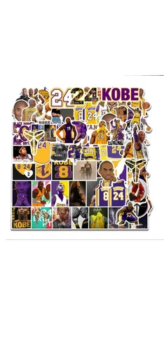 Kobe Bryant THE LEGEND ,75 Pcs/Bag , Tribute  Vinyl Stickers Cover
