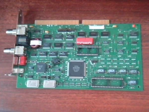 Wang Dual Coax Network Card 9754-1A 16-bit ISA 377-6102 - Picture 1 of 4