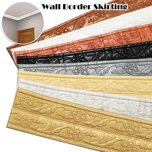 Strip Wall Border Skirting Baseboard Wallpaper Wall Stickers Home