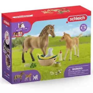 Schleich Horse Club Sarah's Baby Animal Care 42432 - Quarter Horse Mare and Foal - Picture 1 of 5