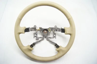 Volante Toyota Camry 2002-2004 cuero tostado con hoyuelos sin controles Foto 1 de 4