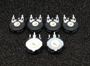 6 STÜCK PIHER PT15-L-H06-504 15 MM TRIMMER POTENTIOMETER 500 K OHM 20 % - Bild 1 von 4