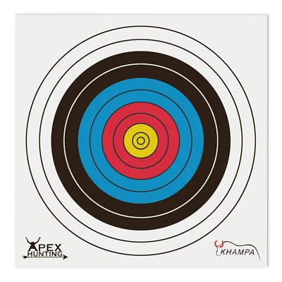 KHAMPA Archery Paper Targets [5 pieces] Water and Tear Resistant for Backyard - Image 1 of 4