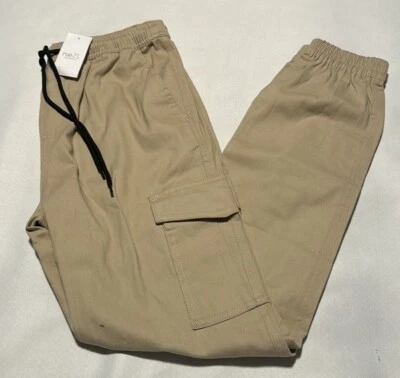 Cargo Pants Joggers Mens Small Tan Rue21 - Image 1 of 4