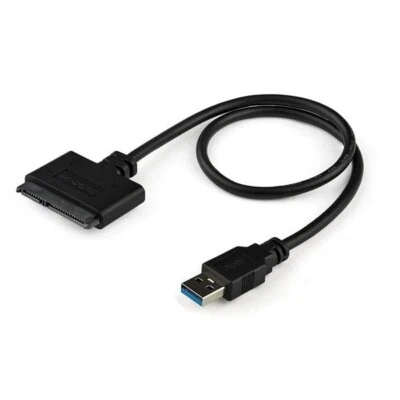 Hard Drive Adapter For SATA III 2.5-3.5"in (USB 2.0/3.0/3.1 Cable) [1ft 9in] - Image 1 of 3
