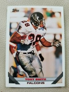 Tony Smith   Falcons Running Back   Topps   1993 - Picture 1 of 2