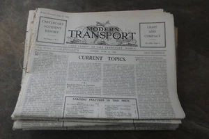 10 Disbound Issues Modern Transport Times Transport World Magazine Newspaper '38 - Picture 1 of 20