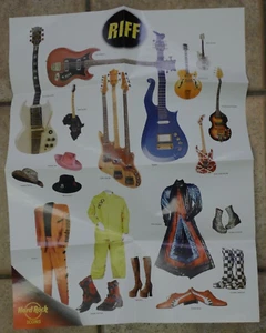 Riff The Music Trivia DVD Game Hard Rock 2005 - POSTER ONLY - Picture 1 of 6