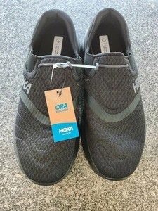 HOKA ONE ONE SCARPA UOMO ORA RECOVERY 2 NERO/NERO US 11 nuova con etichette Nobox - Foto 1 di 8