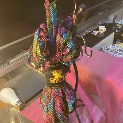 Hilo Plymouth Eros Extreme Marrón y Azul Escalera Nylon 98 Yardas Italia #313 Foto 1 de 4