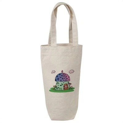 Bolsa de viaje/regalo botella de vino de algodón 'Fairy Cottage' (BL00040740) Foto 1 de 2