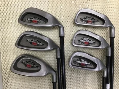 (Callaway) Big Bertha Irons USA 6 piece 5.7.8.9.P.S RCH96 Flex R Golf Clubs - Image 1 of 4
