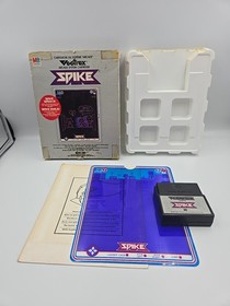 Spike - GCE Vectrex Video Game - Tested  W Box & Overlay - See Description
