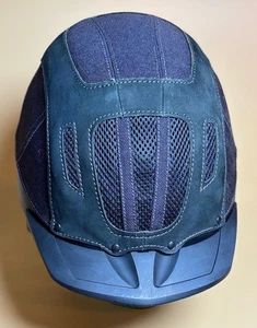 Leather Troxel Sierra Large Western Horse Riding Helmet - Black - Low-Profile - Picture 1 of 12