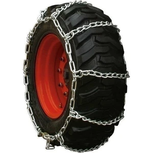 Peerless 1193055 Forklift 7.00-12 27x8.50-15 Twist Link Tire Chains (1 Pair) - Picture 1 of 1