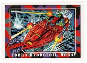 Cobra Hydrofoil, Moray - G.I. Joe Series 1 - 1991 Impel # 17 - Mint - Picture 1 of 1