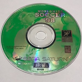 Sega Saturn Worldwide Soccer 98 (US) RARE Excellent Condition Tested