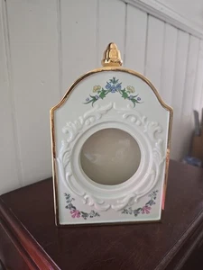 Vintage Lenox Spice Garden Clock Housing Fine Porcelain 1996 Cottagecore - Picture 1 of 4