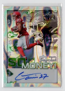 2025 Leaf Metal So Money Autograph Lava Silver /15 Gavin Sawchuk Rookie #SM-GS1 - Picture 1 of 3