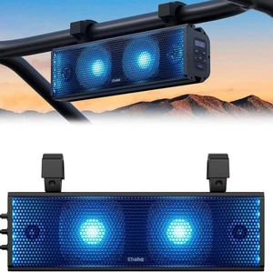 Ehaho UTV Soundbar und Lautsprecher 16 Zoll Bluetooth ATV Soundbar mit RGB Beleuchtung - Bild 1 von 7