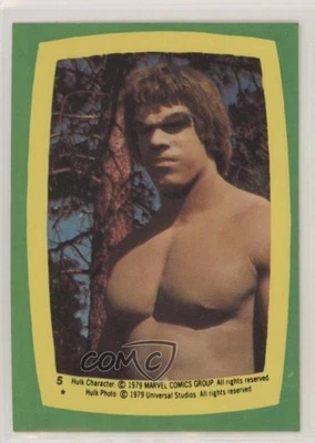 1979 Topps Marvel The Incredible Hulk Stickers Hulk #5 0a2 - Image 1 of 3
