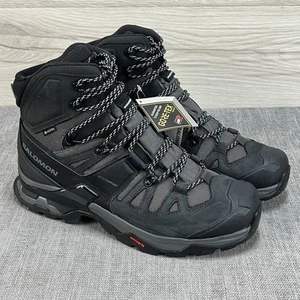 Botas tácticas SALOMON Quest 4D GTX Gore Tex Forces para hombre talla 11 negras grises - Imagen 1 de 8