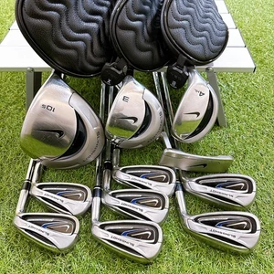 NIKE SLINGSHOT Men's Golf Club Set 11pcs UNIFLEX Right-handed From Japan - Picture 1 of 18