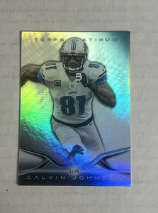 2014 Topps Platinum #28 Calvin Johnson Detroit Lions - Foto 1 di 2