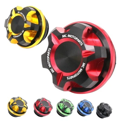 Tapa de llenado de aceite para motocicleta Kawasaki ZX-14R 06-23 22 21 20 19 18 17 16 15 14 Foto 1 de 4