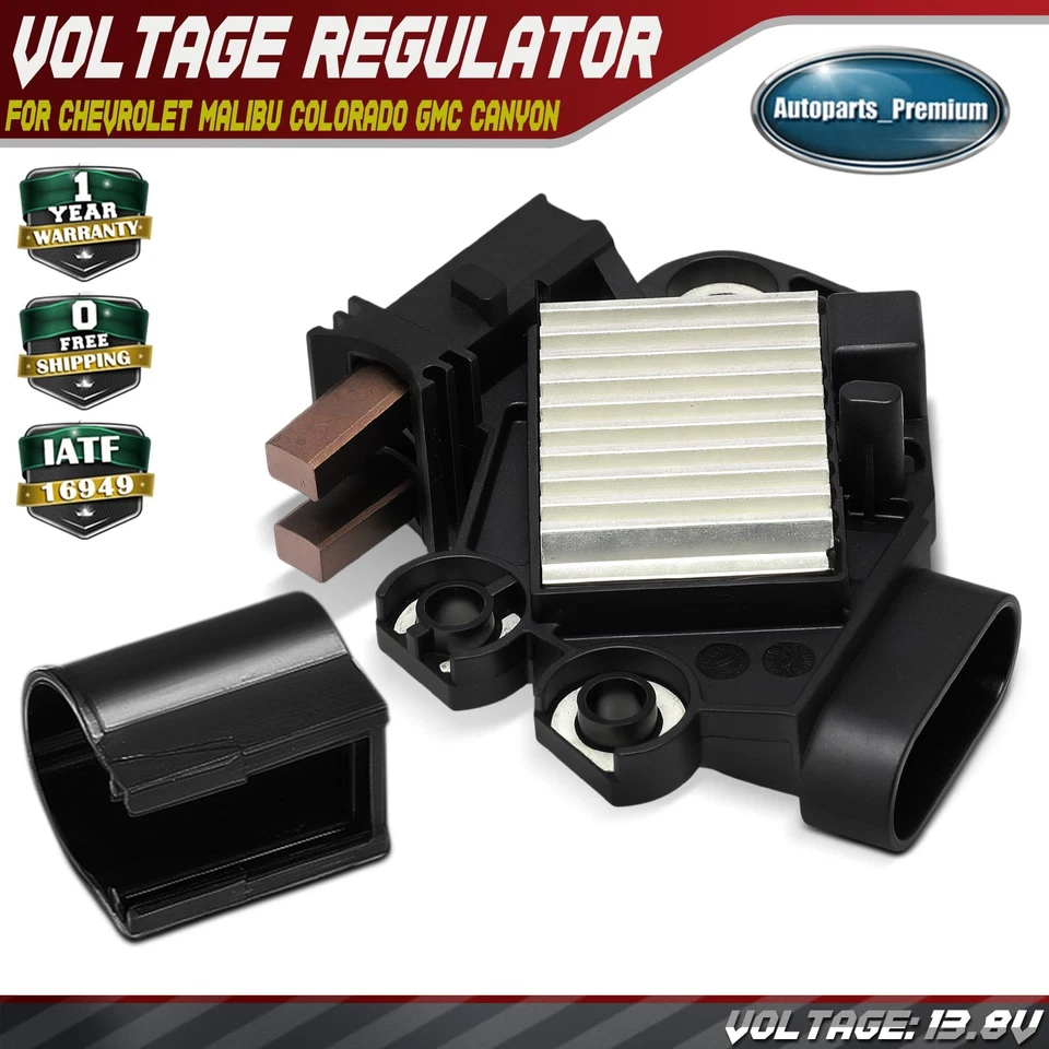 13.8V Alternator Voltage Regulator for Chevrolet Malibu Colorado GMC Canyon Olds - Image 1 of 4