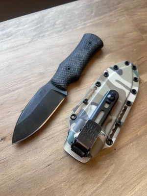 Dauntless MFG Casco Mate Dogbone con Escalas Micarta, Fundas Kydex, Cuero Foto 1 de 4