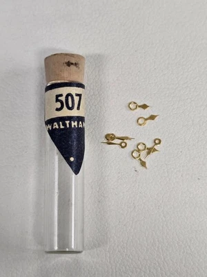 Nuevo Antiguo Stock Genuino Waltham Reloj Pulsera Manecillas Lote #060-061 / Ref.#507 Foto 1 de 4