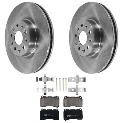 KIT-072924-386 TRW Kits de discos de freno y pastillas Juego de 2 ruedas delanteras para Cadillac CTS 14 Foto 1 de 4