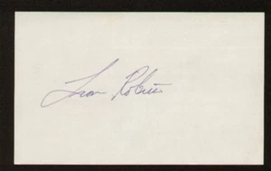 Leon Roberts signed autograph 3x5 index card F2732 - Picture 1 of 1