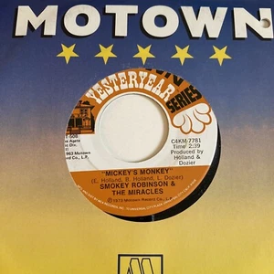 Smokey Robinson 45 Mickey's Monkey / Love She Can Count ON NEW reissue unplayed - Picture 1 of 3