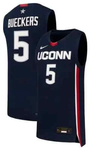 UConn Huskies Paige Bueckers #5 Nike Unisex YOUTH Kid's Blue NCAA Game Jersey - Picture 1 of 3
