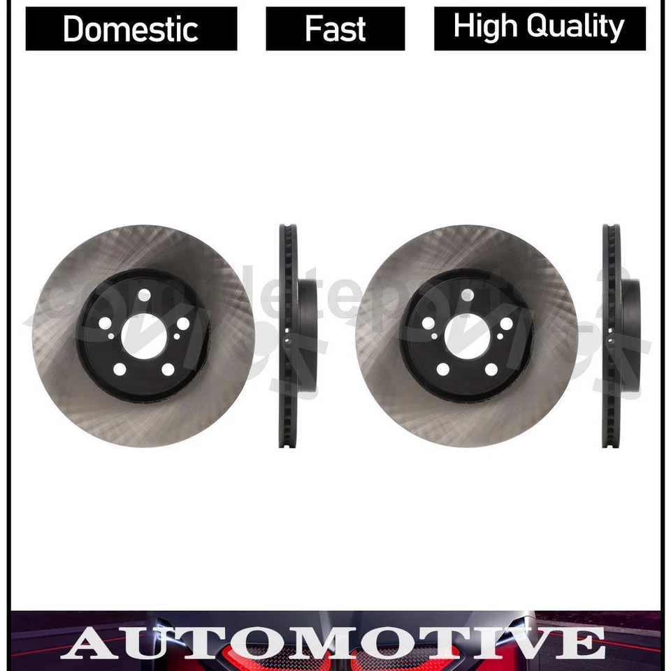 2 rotores de freno delanteros para Toyota Corolla 1.8L 2.4L 2.0L Toyota Matrix 2.4L 1.8L Foto 1 de 2